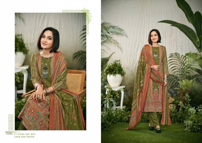 Jhalak By Nishant Printed Winter Wear Pashmina Dress Material Wholesale Online